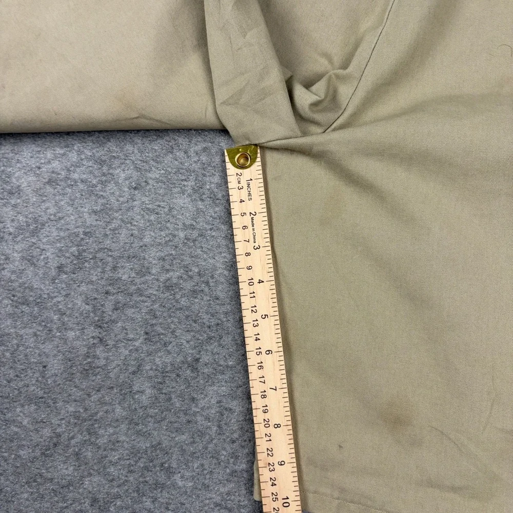 Dickies Chino Shorts Mens 40 Khaki Tan Distressed Workwear‎ Utility Outdoors 00s